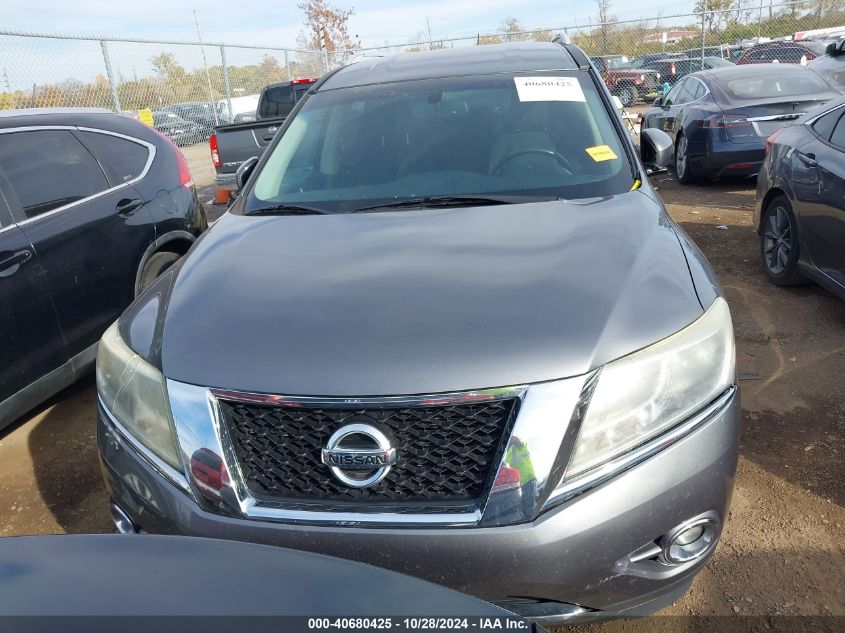 2015 Nissan Pathfinder Sv VIN: 5N1AR2MN6FC656296 Lot: 40680425