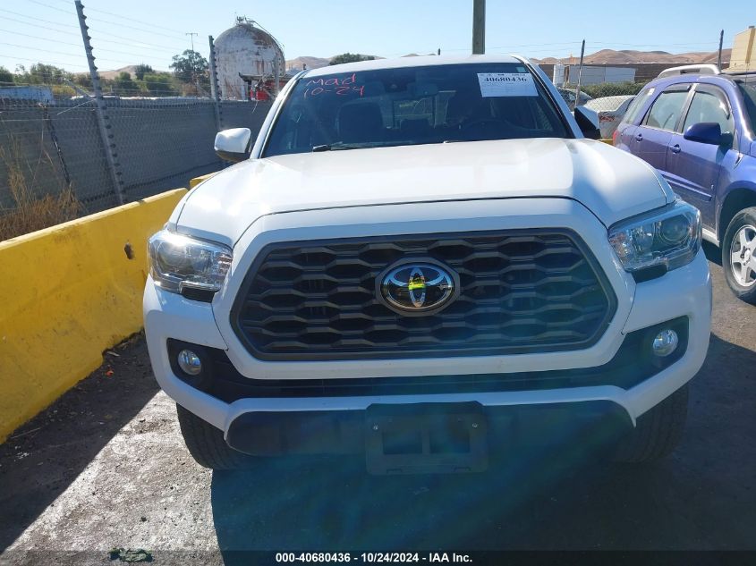 2021 Toyota Tacoma Double Cab/Sr5/Trd Sport/Trd Off Road VIN: 3TMDZ5BN8MM120449 Lot: 40680436