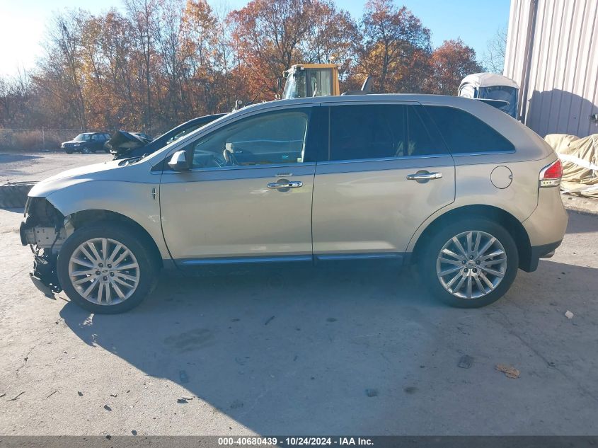 2011 Lincoln Mkx VIN: 2LMDJ8JK4BBJ30300 Lot: 40680439