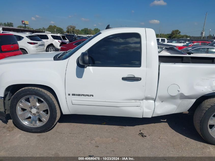 2008 GMC Sierra 1500 Work Truck VIN: 1GTEC14C38Z228086 Lot: 40680475