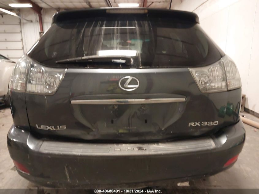 2004 Lexus Rx 330 VIN: JTJHA31UX40053908 Lot: 40680491