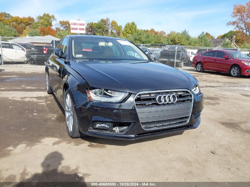 2013 Audi A4 2.0T Premium VIN: WAUFFAFL5DN010514 Lot: 40680500