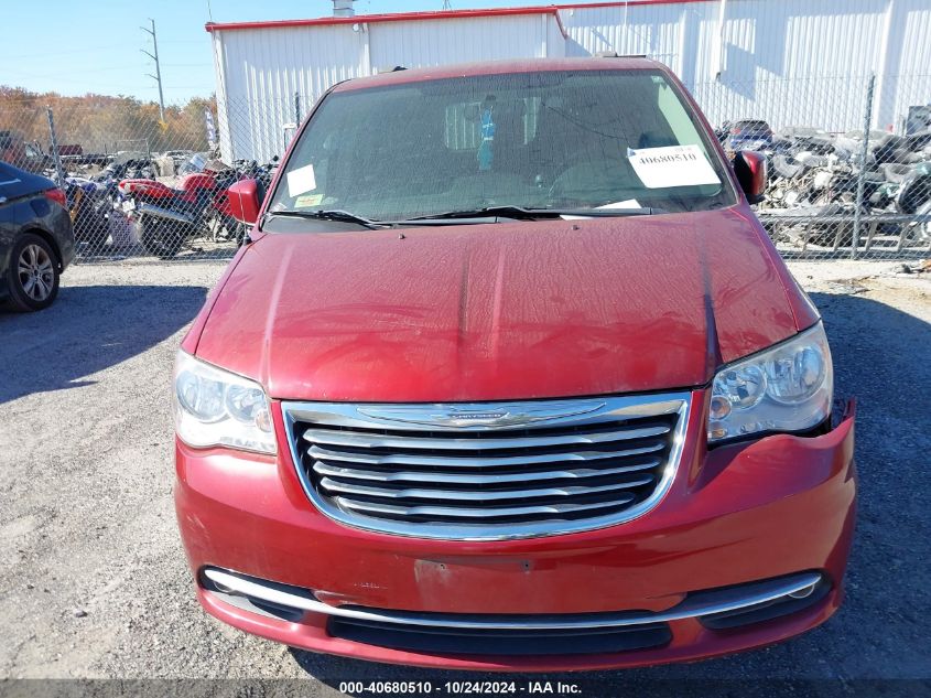 2016 Chrysler Town & Country Touring VIN: 2C4RC1BG0GR267962 Lot: 40680510