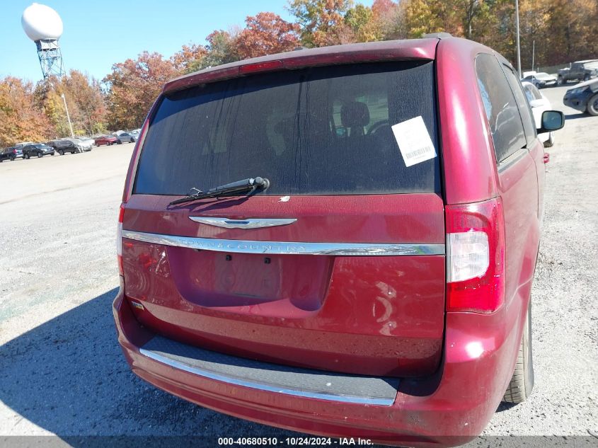 2016 Chrysler Town & Country Touring VIN: 2C4RC1BG0GR267962 Lot: 40680510