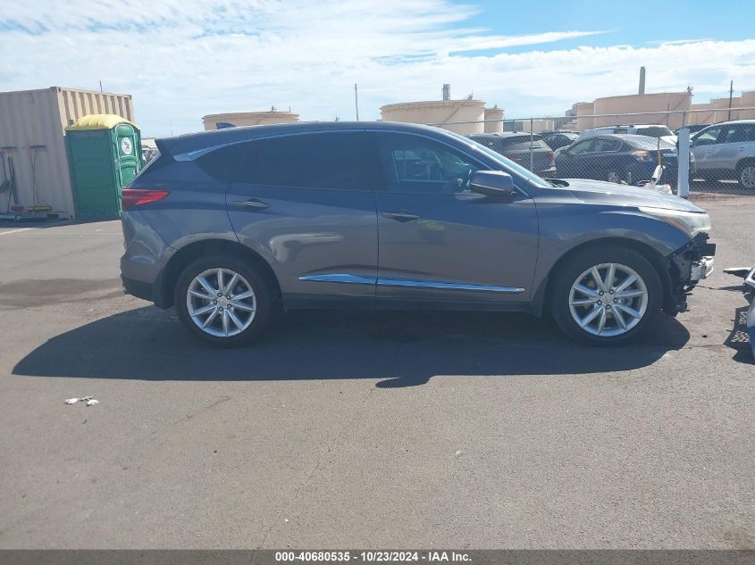 2019 Acura Rdx Standard VIN: 5J8TC1H37KL012190 Lot: 40680535