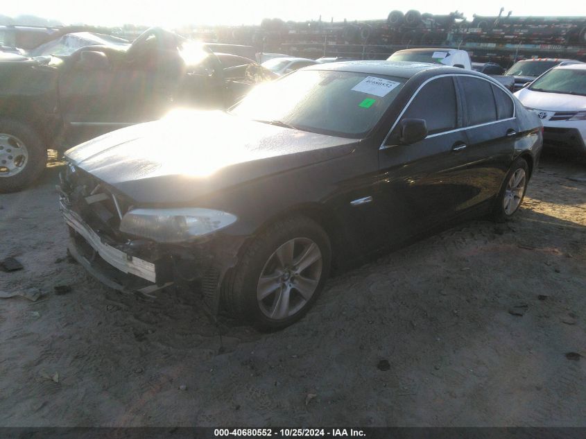 VIN WBAXG5C55DDY36722 2013 BMW 5 Series, 528I no.2