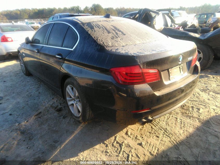 VIN WBAXG5C55DDY36722 2013 BMW 5 Series, 528I no.3