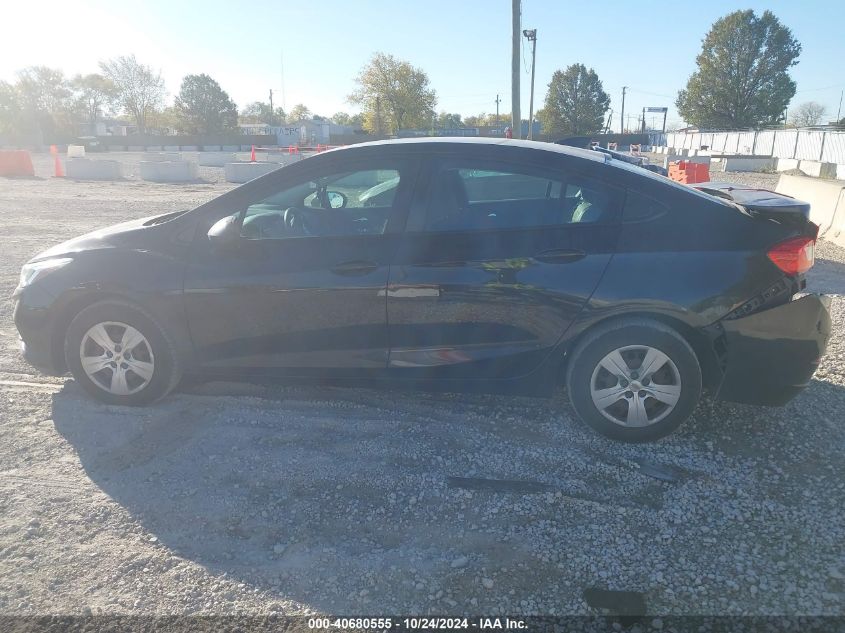 2018 Chevrolet Cruze Ls VIN: 1G1BC5SM7J7158222 Lot: 40680555