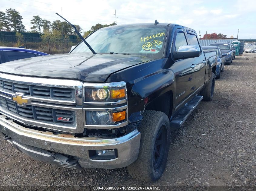 2014 Chevrolet Silverado 1500 2Lz VIN: 3GCUKSEC3EG295284 Lot: 40680569