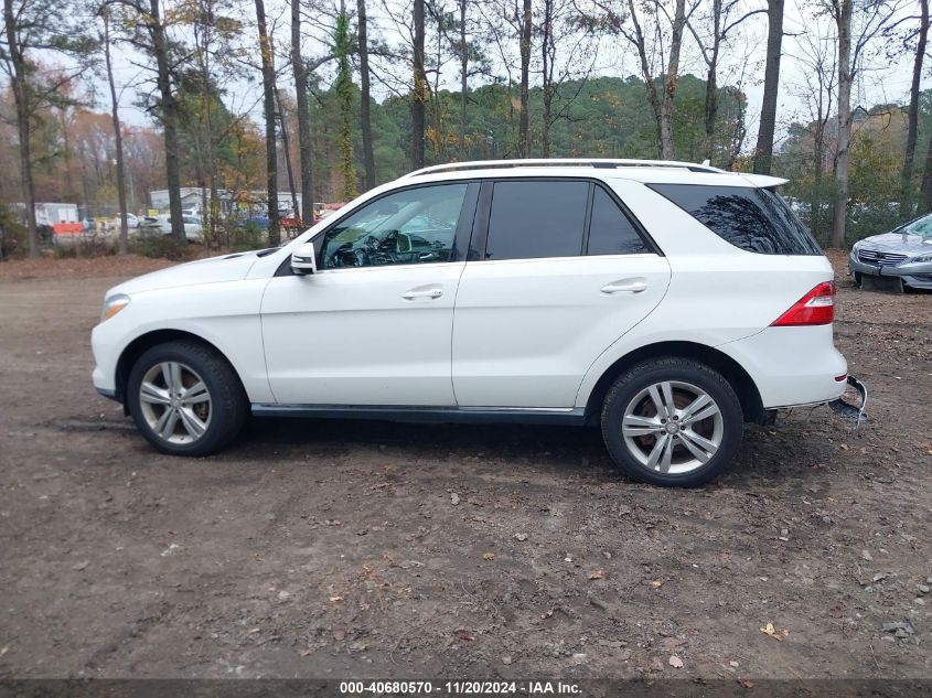 2014 Mercedes-Benz Ml 350 4Matic VIN: 4JGDA5HB7EA353401 Lot: 40680570