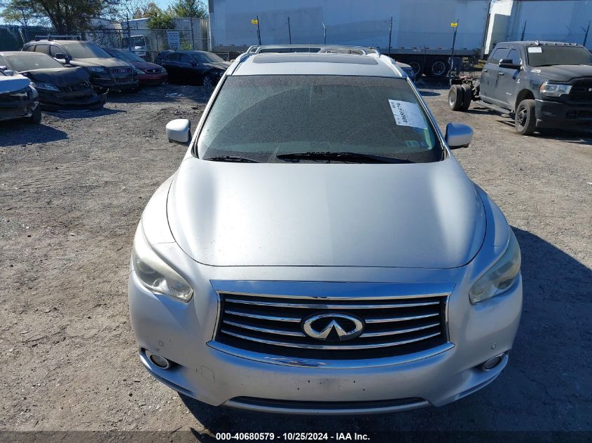 2013 Infiniti Jx35 VIN: 5N1AL0MMXDC333623 Lot: 40680579