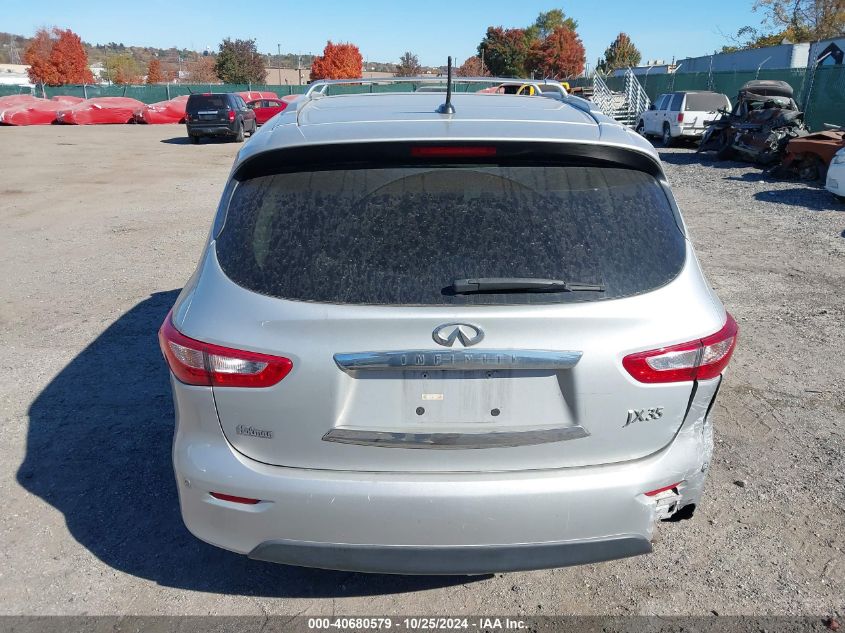 2013 Infiniti Jx35 VIN: 5N1AL0MMXDC333623 Lot: 40680579