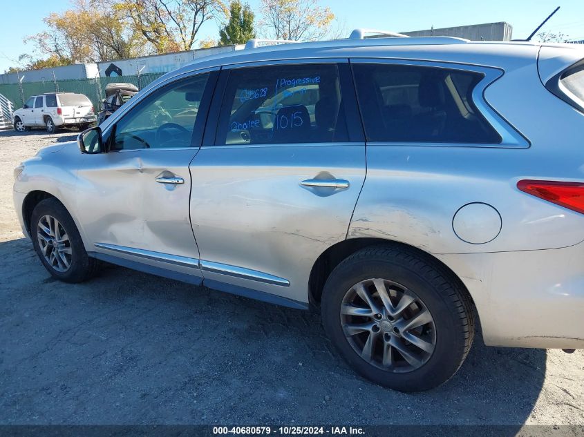 2013 Infiniti Jx35 VIN: 5N1AL0MMXDC333623 Lot: 40680579