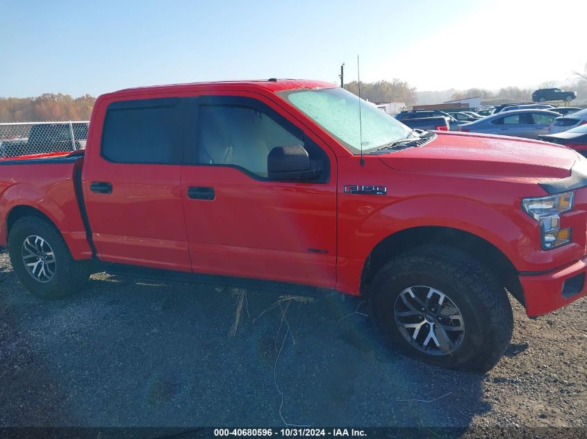 2017 Ford F-150 Xl VIN: 1FTEW1EPXHKE08361 Lot: 40680596