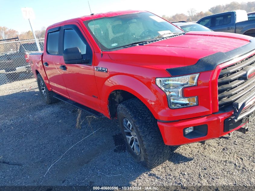 2017 Ford F-150 Xl VIN: 1FTEW1EPXHKE08361 Lot: 40680596