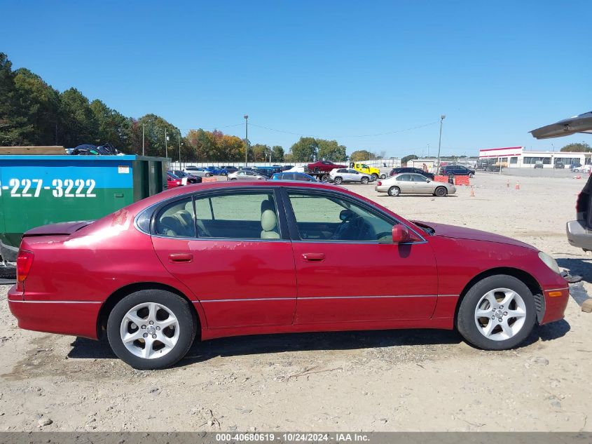 2001 Lexus Gs 300 VIN: JT8BD69S710116770 Lot: 40680619