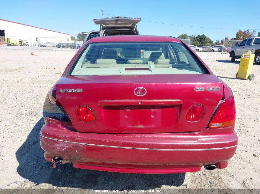 2001 Lexus Gs 300 VIN: JT8BD69S710116770 Lot: 40680619