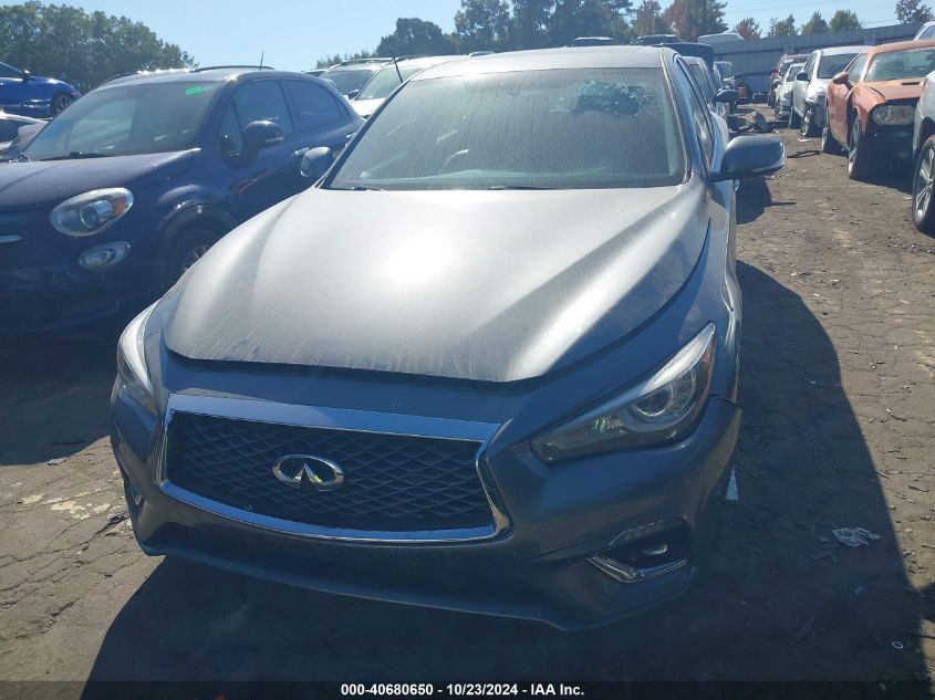 2019 Infiniti Q50 3.0T Luxe VIN: JN1EV7AP0KM543228 Lot: 40680650