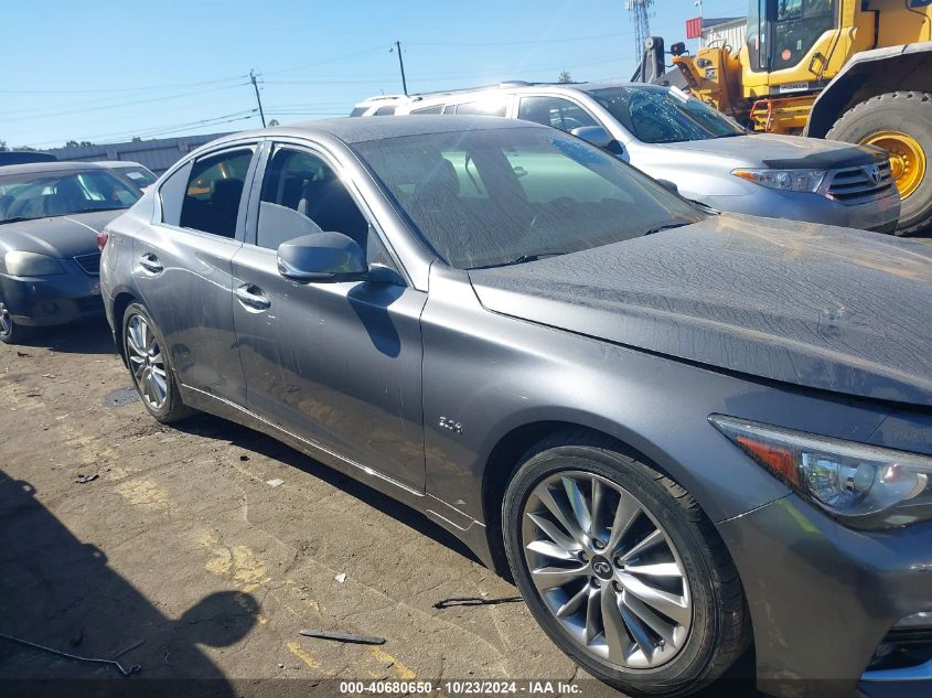 2019 Infiniti Q50 3.0T Luxe VIN: JN1EV7AP0KM543228 Lot: 40680650