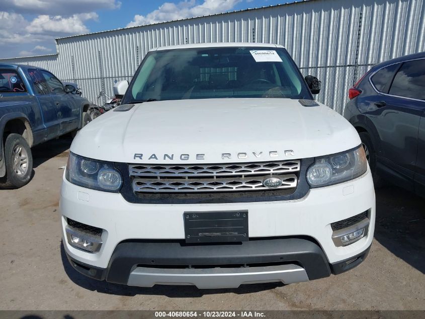 2015 Land Rover Range Rover Sport 3.0L V6 Supercharged Hse VIN: SALWR2VFXFA522218 Lot: 40680654