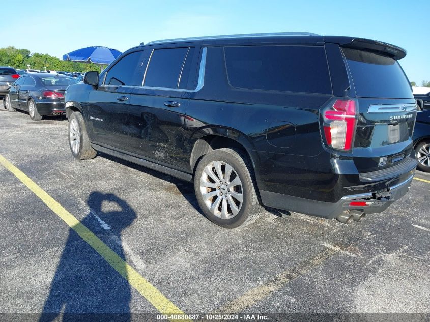 2021 Chevrolet Suburban 2Wd Premier VIN: 1GNSCFKD5MR327523 Lot: 40680687