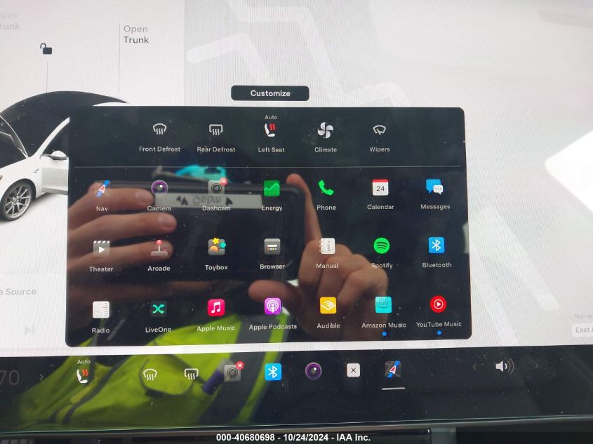 2019 Tesla Model 3 Long Range/Performance VIN: 5YJ3E1EB3KF469795 Lot: 40680698