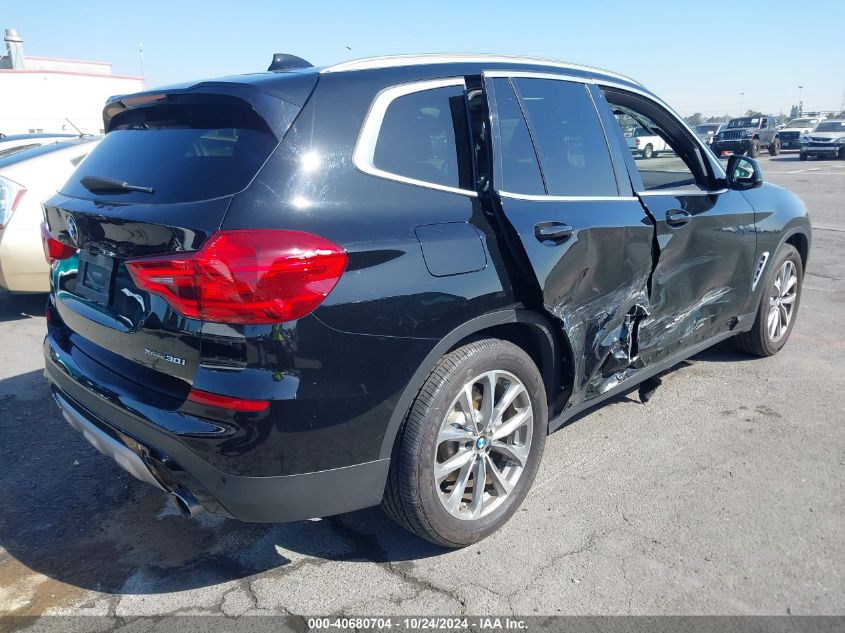 2019 BMW X3 XDRIVE30I - 5UXTR9C58KLR04693