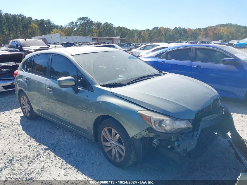 2016 Subaru Impreza 2.0I Premium VIN: JF1GPAB65GH213075 Lot: 40680719