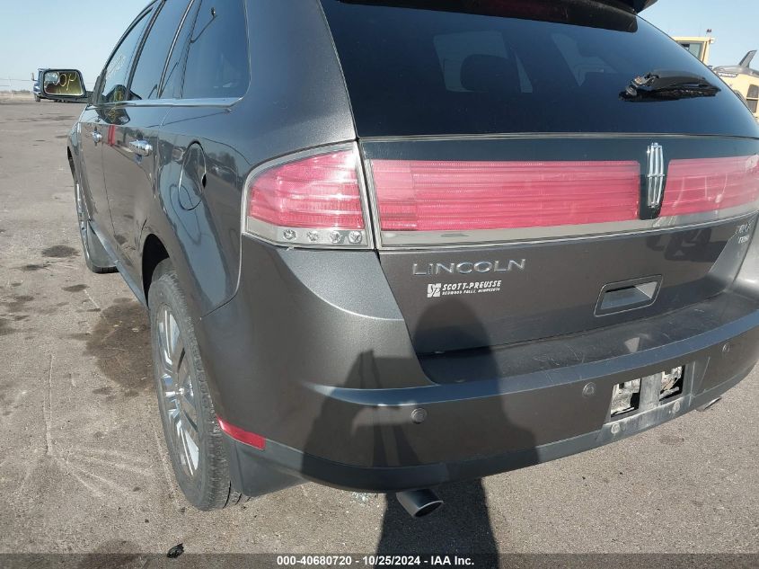 2010 Lincoln Mkx VIN: 2LMDJ8JC1ABJ21903 Lot: 40680720