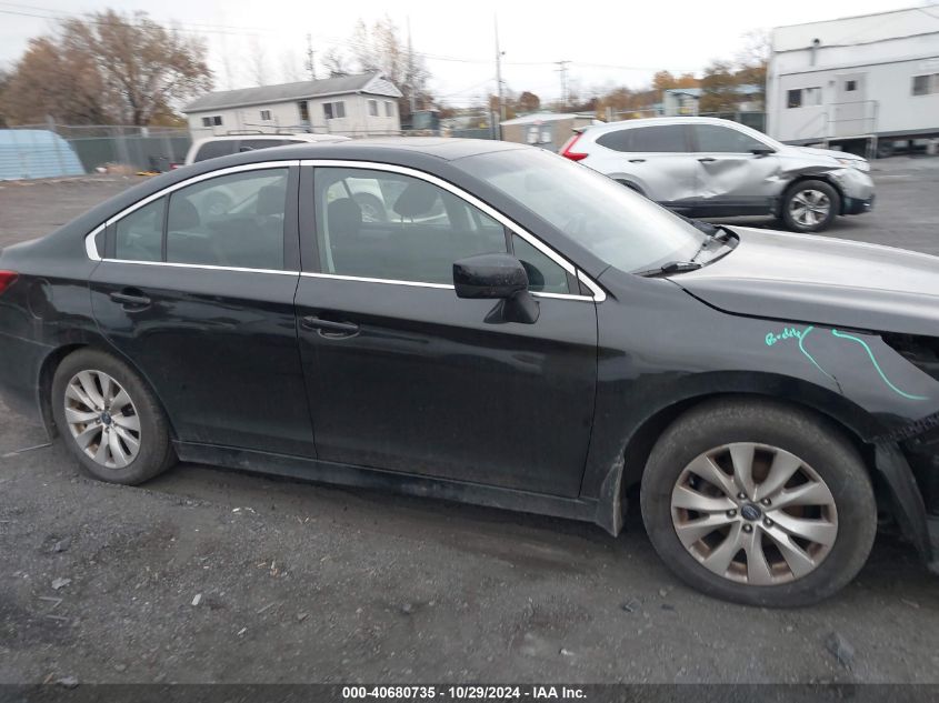 2016 Subaru Legacy 2.5I Premium VIN: 4S3BNAE62G3045933 Lot: 40680735