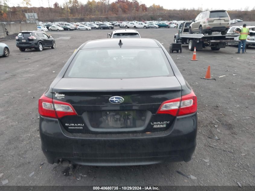 2016 Subaru Legacy 2.5I Premium VIN: 4S3BNAE62G3045933 Lot: 40680735