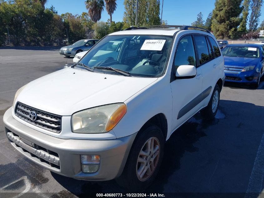 2001 Toyota Rav4 VIN: JTEGH20V010027405 Lot: 40680773