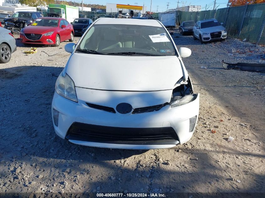 2012 Toyota Prius Two VIN: JTDKN3DU3C5399020 Lot: 40680777