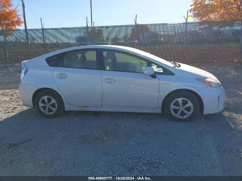 2012 Toyota Prius Two VIN: JTDKN3DU3C5399020 Lot: 40680777