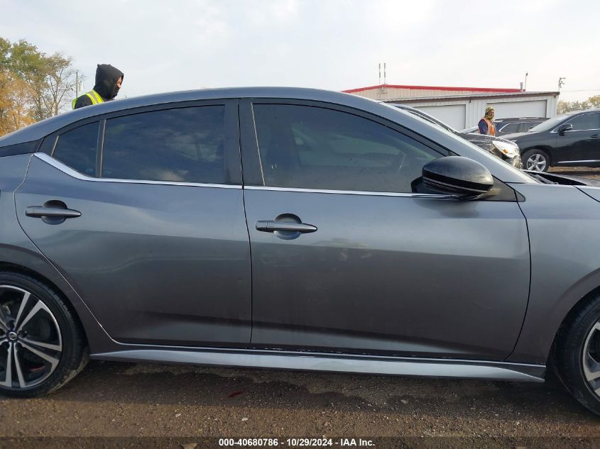 2020 Nissan Sentra Sr Xtronic Cvt VIN: 3N1AB8DV9LY255990 Lot: 40680786