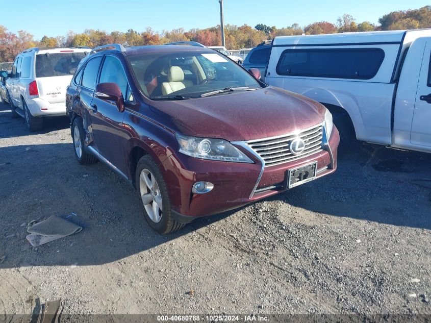 VIN 2T2BK1BA0DC183759 2013 Lexus RX, 350 no.1