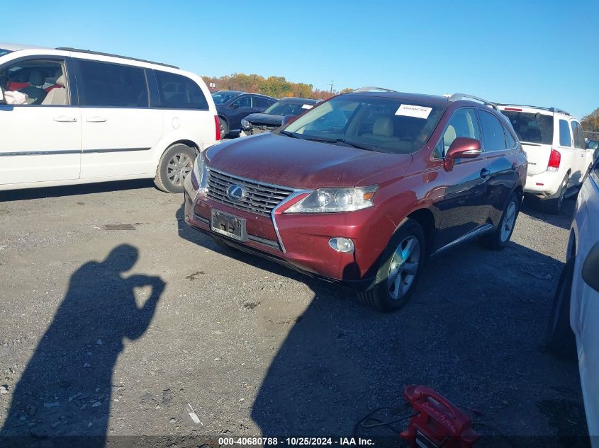 VIN 2T2BK1BA0DC183759 2013 Lexus RX, 350 no.2