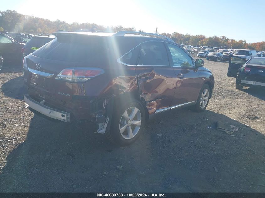 VIN 2T2BK1BA0DC183759 2013 Lexus RX, 350 no.4