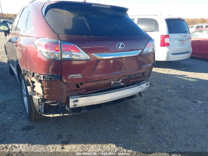 2013 Lexus Rx 350 VIN: 2T2BK1BA0DC183759 Lot: 40680788