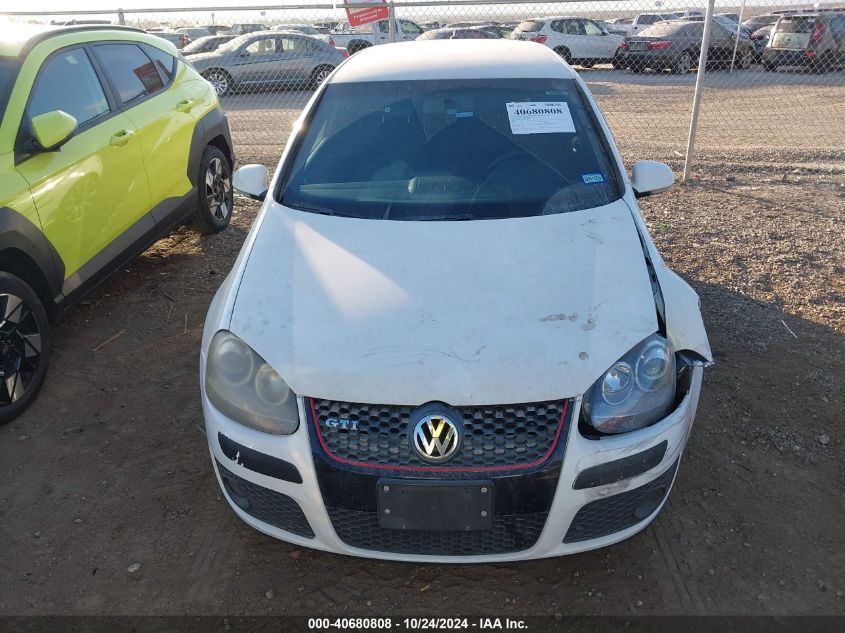 2008 Volkswagen Gti VIN: WVWFV71K58W249133 Lot: 40680808