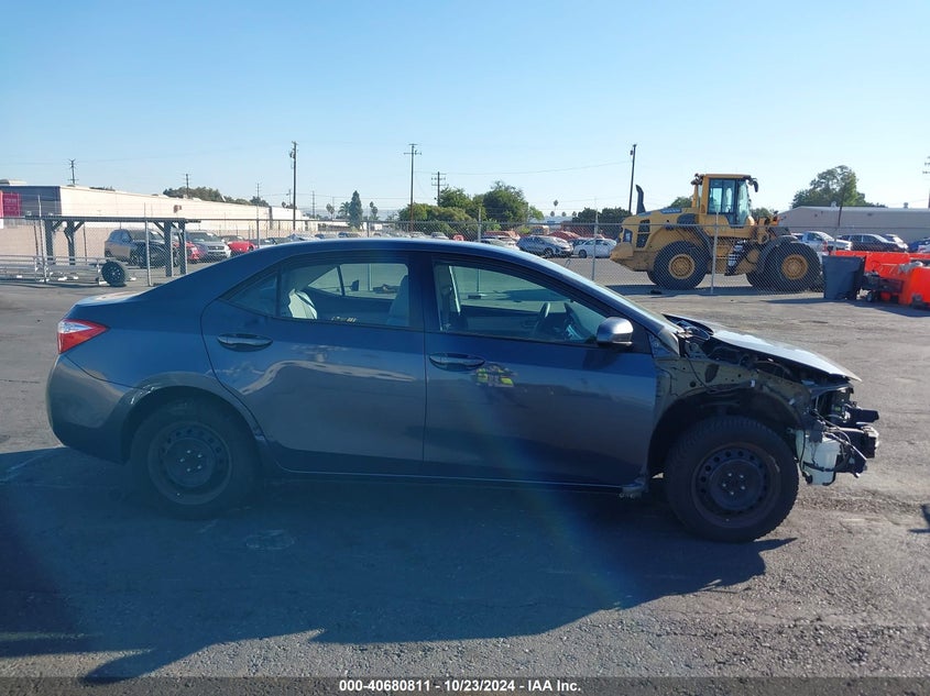 2015 TOYOTA COROLLA LE - 5YFBURHEXFP236719