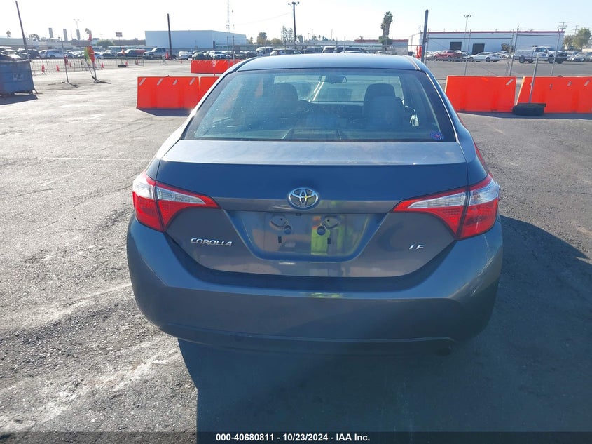 2015 TOYOTA COROLLA LE - 5YFBURHEXFP236719