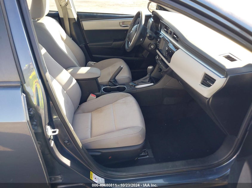 2015 TOYOTA COROLLA LE - 5YFBURHEXFP236719