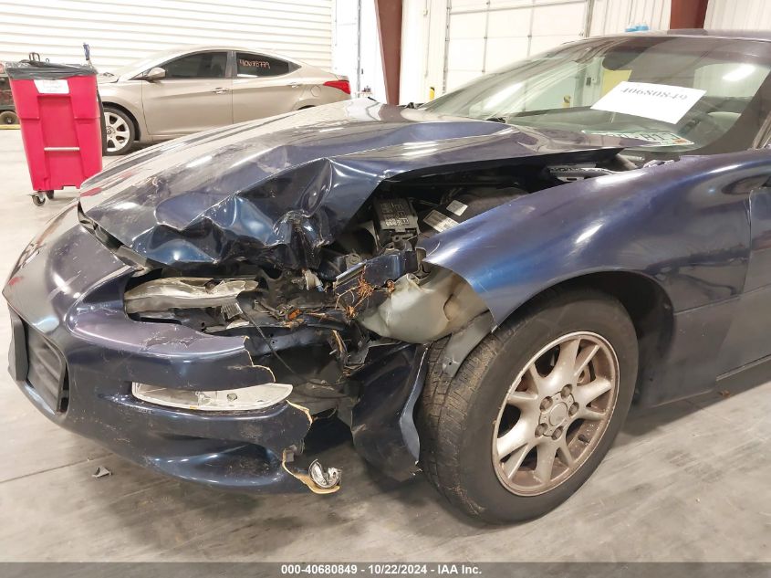 2002 Chevrolet Camaro VIN: 2G1FP22K222139217 Lot: 40680849