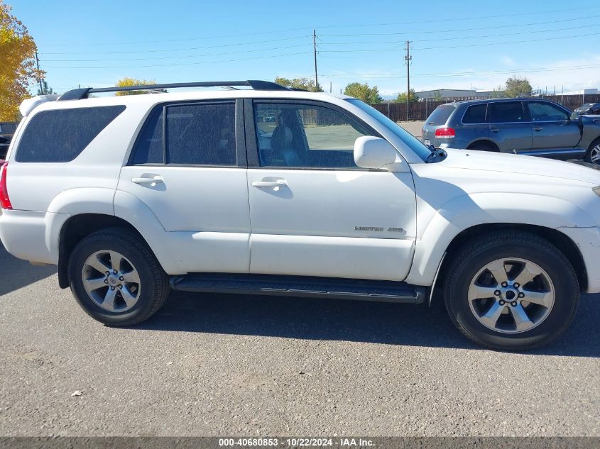 2007 Toyota 4Runner Limited V8 VIN: JTEBT17R870065968 Lot: 40680853