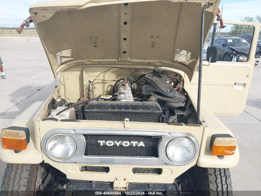 1978 Toyota Fj Cruiser VIN: FJ45159988 Lot: 40680864