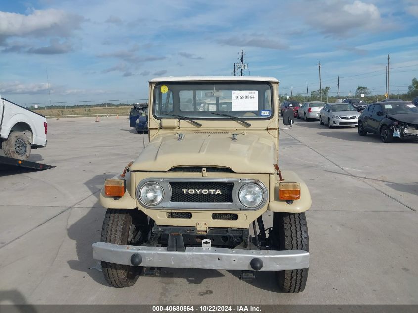 1978 Toyota Fj Cruiser VIN: FJ45159988 Lot: 40680864