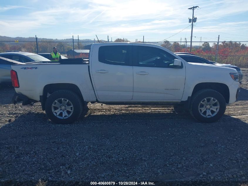 2021 Chevrolet Colorado Lt VIN: 1GCGTCEN2M1199595 Lot: 40680879