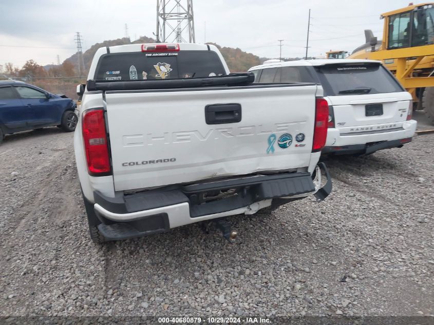 2021 Chevrolet Colorado 4Wd Short Box Lt VIN: 1GCGTCEN2M1199595 Lot: 40680879