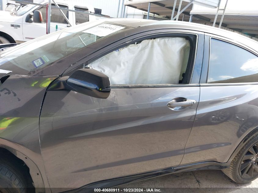 2022 Honda Hr-V 2Wd Sport VIN: 3CZRU5H16NM722951 Lot: 40680911